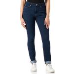 Reduzierte Dunkelblaue s.Oliver Skinny Jeans mit Reißverschluss aus Denim für Damen Größe S Weite 38 