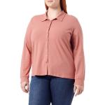 Orange Langärmelige s.Oliver T-Shirts aus Jersey für Damen Größe M 