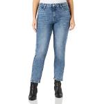 Blaue s.Oliver Ankle-Jeans mit Reißverschluss aus Baumwolle für Damen Größe XS 
