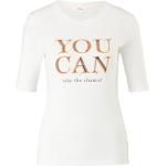 s.Oliver T-Shirts aus Baumwolle für Damen Größe S für den für den Sommer 