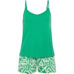Grüne Elegante s.Oliver Damenschlafanzüge & Damenpyjamas Größe S 