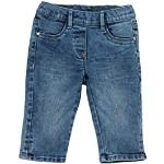 Blaue s.Oliver Capri-Jeans für Kinder aus Baumwollmischung für Mädchen Größe 122 