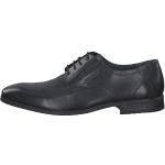 Reduzierte Schwarze Business s.Oliver Hochzeitsschuhe & Oxford Schuhe mit Schnürsenkel aus Leder für Herren Größe 43 