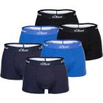 Blaue s.Oliver Herrenboxershorts aus Baumwolle Größe XL 6-teilig 