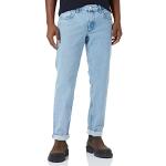 Blaue s.Oliver Straight Leg Jeans mit Reißverschluss aus Baumwollmischung für Herren Größe S Weite 30 