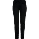 Schwarze s.Oliver Slim Fit Jeans mit Reißverschluss aus Denim für Damen Größe XS 