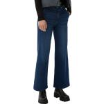 Blaue s.Oliver Bootcut Jeans aus Denim für Damen Größe XS Weite 42, Länge 34 