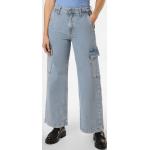 Blaue Streetwear s.Oliver Wide Leg Jeans & Relaxed Fit Jeans aus Denim für Damen Größe L Weite 44, Länge 30 