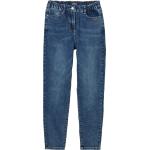 Blaue s.Oliver Straight Leg Jeans für Kinder mit Reißverschluss aus Denim 