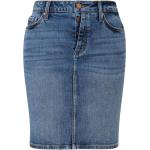 Blaue Mini Jeans-Miniröcke aus Denim für Damen Größe L 