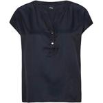 Blaue s.Oliver T-Shirts aus Jersey für Damen Größe S 