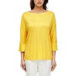 Gelbe s.Oliver T-Shirts aus Jersey für Damen Größe S 