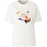 Beige s.Oliver Nachhaltige T-Shirts aus Jersey für Damen Größe L 