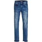 Reduzierte Blaue s.Oliver Skinny Jeans für Kinder mit Knopf aus Denim für Jungen Größe 164 
