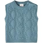 Reduzierte Blaue Ärmellose s.Oliver Junior Baby Kindersweatshirts aus Baumwollmischung für Jungen Größe 74 