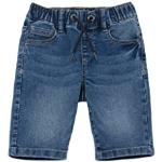 Blaue s.Oliver Junior Capri-Jeans für Kinder aus Baumwollmischung für Jungen Größe 104 