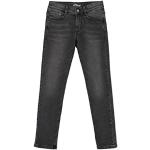 Graue s.Oliver Junior Slim Jeans für Kinder mit Reißverschluss aus Baumwollmischung für Jungen Größe 164 