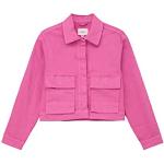 Pinke s.Oliver Junior Kinderjeansjacken aus Baumwolle für Mädchen Größe 152 