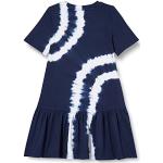 Reduzierte Marineblaue s.Oliver Junior Mini Minikleider für Kinder & kurze Kinderkleider mit Glitzer aus Baumwolle für Mädchen Größe 152 