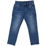 Reduzierte Blaue s.Oliver Junior 5-Pocket Jeans für Kinder mit Knopf aus Denim für Jungen Größe 104 