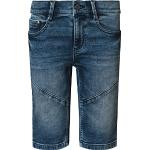 s.Oliver Junior Kids Hose kurz Seattle Jeans-Shorts, Dark Blue Stretched, 134 Big