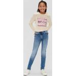 Reduzierte Bunte s.Oliver Junior 5-Pocket Jeans für Kinder aus Baumwolle für Mädchen 