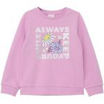 Rosa s.Oliver Junior Kindersweatshirts aus Baumwollmischung Größe 134 