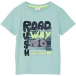Reduzierte s.Oliver Junior T-Shirts mit Knopf aus Jersey für Herren Größe S 