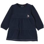 Reduzierte Blaue s.Oliver Volantkleider für Kinder & Kinderstufenkleider mit Volants aus Jersey für Mädchen Größe 80 