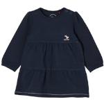 Reduzierte Blaue s.Oliver Volantkleider für Kinder & Kinderstufenkleider mit Volants aus Jersey für Mädchen Größe 86 