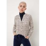 Reduzierte Offwhitefarbene Langärmelige s.Oliver Tunika-Blusen aus Viskose trocknergeeignet für Damen Größe XL für den für den Sommer 