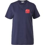 Blaue s.Oliver Nachhaltige T-Shirts aus Jersey für Damen Größe S 