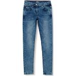Reduzierte Blaue s.Oliver Slim Jeans für Kinder aus Denim für Mädchen Größe 152 