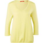 Gelbe s.Oliver T-Shirts für Damen Größe L 