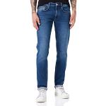 Reduzierte Blaue s.Oliver Straight Leg Jeans mit Reißverschluss aus Denim für Herren Größe S Weite 29 