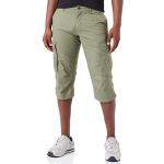 Reduzierte Grüne s.Oliver Cargo-Shorts mit Reißverschluss aus Baumwolle für Herren Größe XL für den für den Sommer 