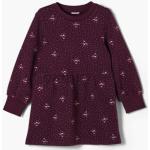 s.Oliver Minikleid »Kleid aus Thermofleece« Raffung, lila, purple AOP