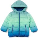 Blaue s.Oliver Kinderkapuzenjacken mit Reißverschluss aus Fleece für Jungen Größe 128 für den für den Winter 