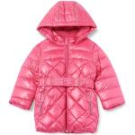 Reduzierte Rosa s.Oliver Kinderkapuzenjacken mit Reißverschluss aus Fleece für Mädchen Größe 134 für den für den Winter 