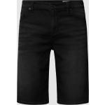 Anthrazitfarbene s.Oliver Jeans-Shorts mit Reißverschluss aus Denim für Herren Größe S Große Größen 