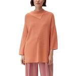 Orange s.Oliver Asymmetrische Pullover für Damen Größe S 