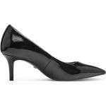 Reduzierte Schwarze s.Oliver Spitze High Heels & Stiletto-Pumps aus Textil für Damen Größe 36 