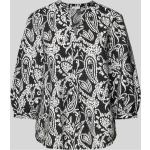 s.Oliver RED LABEL Bluse mit Paisley-Muster (46 Black)