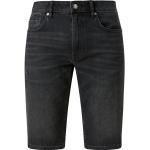 Schwarze s.Oliver RED LABEL Jeans-Bermudas aus Denim für Herren Größe XXL 