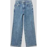 Blaue s.Oliver RED LABEL 5-Pocket Jeans für Kinder mit Reißverschluss aus Baumwolle für Jungen Größe 158 