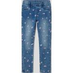 Blaue s.Oliver RED LABEL 5-Pocket Jeans für Kinder aus Baumwollmischung für Mädchen Größe 110 