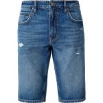 Blaue s.Oliver RED LABEL Jeans-Bermudas aus Denim für Herren Größe XXL 
