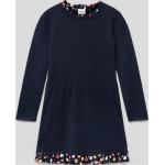 Reduzierte Marineblaue Unifarbene s.Oliver RED LABEL Kinderkleider aus Baumwolle für Mädchen Größe 116 