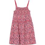 Pinke Blumenmuster s.Oliver RED LABEL Spaghettiträger Kleider für Kinder Größe 122 