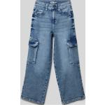 Blaue s.Oliver RED LABEL 5-Pocket Jeans für Kinder aus Baumwolle Größe 164 
